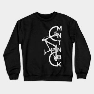 Cycling Mountain Bike Cyclist Mountain Biker Downhill Gift Crewneck Sweatshirt